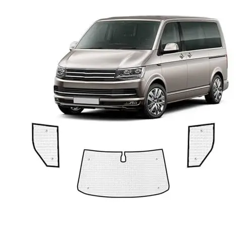 Produktbild: Autofenster Sonnenblende Abdeckung Sonnenschirme Für VW Für Transporter Für Caravelle Für Multivan Für Doubleback T5 SWB 2003~2015 Sonnenschutz Fenster Sonnenschutz Abdeckungen Auto Sonnenschutz (Siz