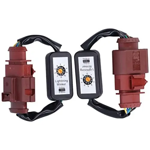 Produktbild: Auto-Heck-LED-Licht Dynamisches Chase-Blitzmodul-Boxen Controller für Rücklicht-Nachrüstung Verwenden Sie LED-Rücklichter Dynamischer Blinker-Adapter Kabelbaum Blinker-Modul-Kits Fit für A4 S4 Avant B