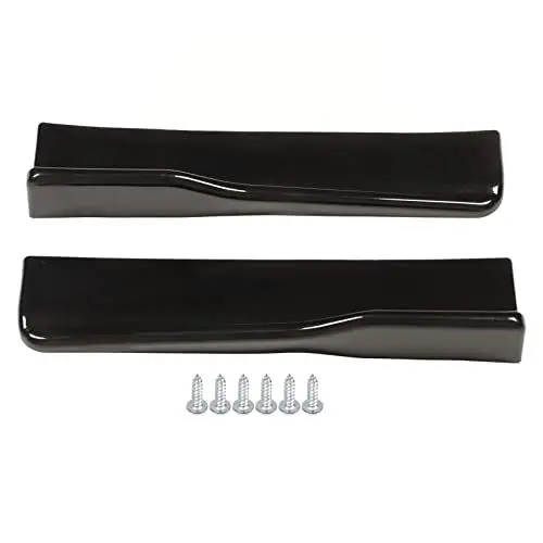 Produktbild: Auto-Heck-Seitenschweller, Winglets-Design, Kratzfest, universal, Abs, leuchtendes Schwarz