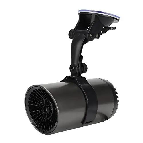 Produktbild: Autoheizung, 150 W, Tragbar, Schnellheizung, Auto-Windschutzscheiben-Entnebelung und Enteisung, mit um 180 ° Drehbarer Halterung, Befestigung durch Saugnapfhalterung