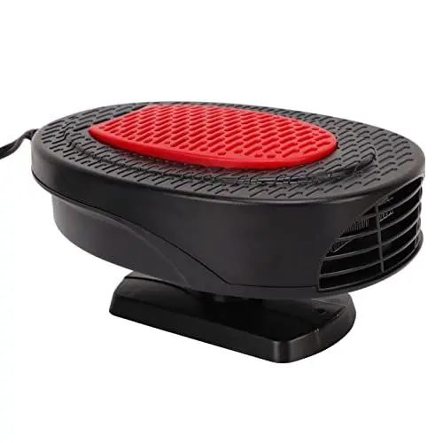 Produktbild: Autoheizung, Schneller Entfroster und Entnebelungsgerät, Tragbarer 150-W-Dual-Mode-Windschutzscheibenventilator, 360-Grad-Rotationssteuerung, für den Auto- und Heimgebrauch (24V)