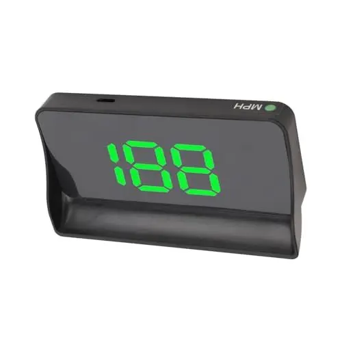 Produktbild: Auto-HUD-Display, Leicht Ablesbare Geschwindigkeitsanzeige aus Reflektierender Folie für Fahrzeuge, Motorräder, Busse, SUVs