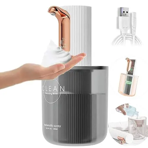 Produktbild: Automatisch Seifenspender, Wiederaufladbar Und Leckfest 280ml/9.47oz seifenspender (Rose Gold)
