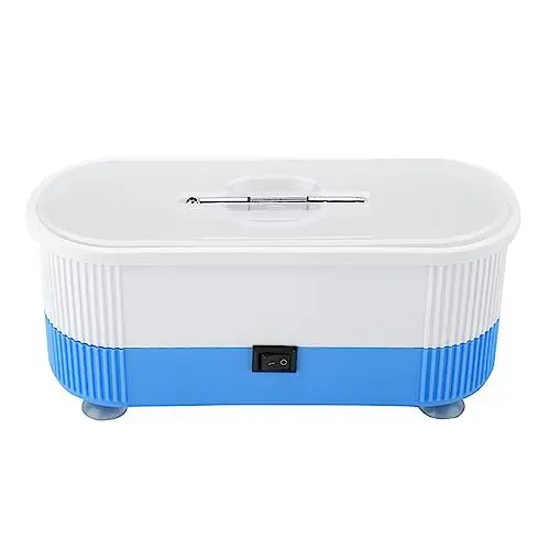 Produktbild: Automatische Brillenreinigung, 2-Farben-Brillenreinigungsmaschine, Brillenreiniger, Reinigung von Kontaktlinsen, Uhrenringen, Schmuckreinigern, Brillenreiniger (blau) (BLUE)