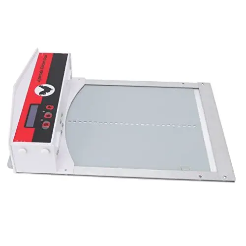 Produktbild: Automatische Hühnerstalltür, Hühnerstalltür-Kit, Wetterfeste ABS-Stahl-Schutzfunktion für die Geflügelhaltung, Automatischer Hühnerstallöffner, Öffnerschiene, LCD-Steuerung