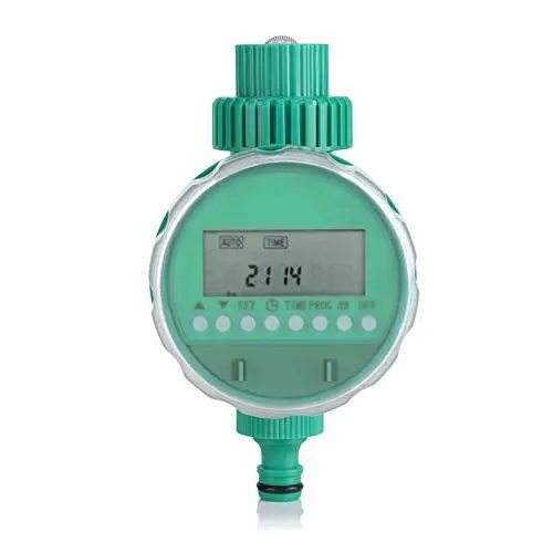 Produktbild: Automatischer Elektrischer Digitaler Gartenbewässerungs-Timer, Multifunktionaler LCD-Bildschirm, Batteriebetrieben, mit Timer Zur Steuerung von Bewässerungssystemen Im Haushalt