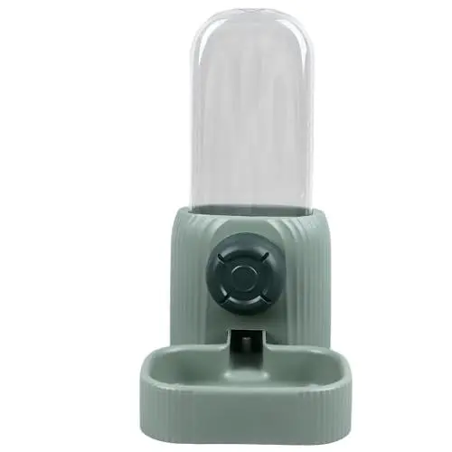 Produktbild: Huairdum Automatischer Haustier-Wasserspender, Transparentes Design, Große Kapazität, Hängender Käfig-Hundefutterspender für Haustierkatzen
