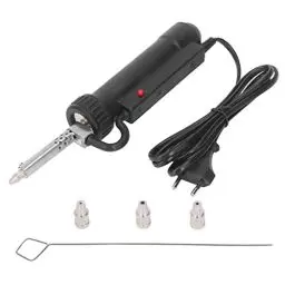 Produktbild: Automatisches Entlötpumpen-Vakuum-Lötsauger-Werkzeug, Tragbar, 220 V, 30 W, Elektrische Entlötpistole, Reparatur, Lötentfernungswerkzeug, Schwarz