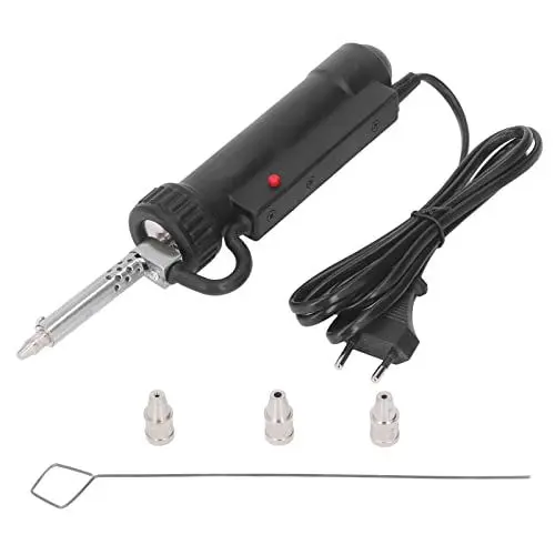 Produktbild: Automatisches Entlötpumpen-Vakuum-Lötsauger-Werkzeug, Tragbar, 220 V, 30 W, Elektrische Entlötpistole, Reparatur, Lötentfernungswerkzeug, Schwarz