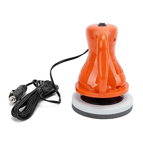Produktbild: Auto-Polierer, ergonomisches Design, tragbare Auto-Poliermaschine, umweltfreundlich, geräuscharm für Zuhause für den Außenbereich(B-orange)