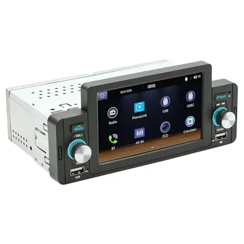 Produktbild: Autoradio USB MP5-Player Auto HD Multimedia MP5 Player USB/TF Stereo FM Radio Video Player Freisprechfunktion MP5-Player Auto-Multimediaplayer mit CarPlay Bluetooth Lenkradsteuerung FM-Radio