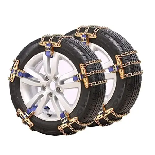 Produktbild: Auto-Schneeketten, Auto-Schneeketten Auto-Anti-Rutsch-Reifenketten Anti-Rutsch-Reifen-Schneeketten für Auto-SUV-LKW Auto Exterieur