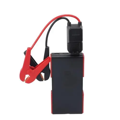Produktbild: Autostarter 99800 MAh Lithiumbatterie, Tragbares Notstromaggregat mit Taschenlampe für den Außenbereich
