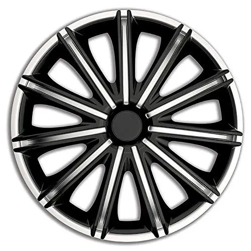 Produktbild: AUTO-STYLE Satz Radzierblenden Nero 18-Zoll Silber/Schwarz