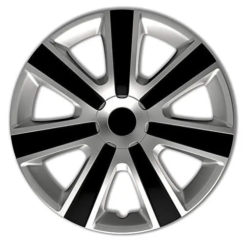 Produktbild: AUTO-STYLE Satz Radzierblenden VR 16-Zoll Silber/Schwarz