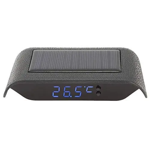Produktbild: Autouhr, Solarbetriebene Uhr, Tragbares Auto- und Fahrzeugzubehör (BLUE)