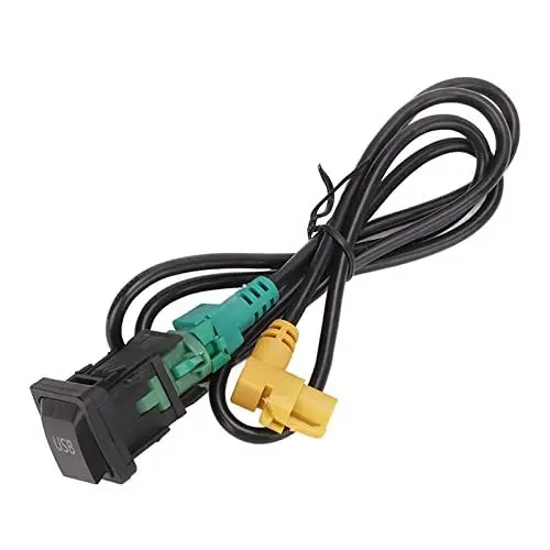 Produktbild: USB AUX Schalter Kabel USB AUX Schalter Kabelbaum Auto USB AUX Schalter Steckdose USB Hilfsschalter Kabel AUX Schalter Kabel Buchse Auto USB AUX Schalter Adapter Auto USB AUX Schalter Kabel Adapter Sc