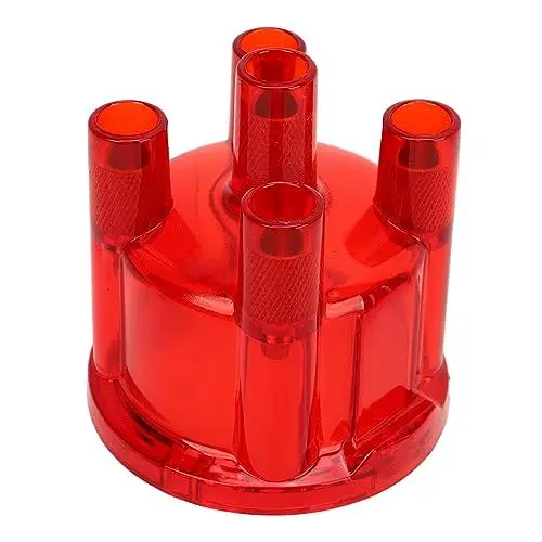Produktbild: Auto-Verteilerkappe, Einfache und Zuverlässige Installation AC905509 Verteilerkappe, Perfekter Ersatz für Dasher Campmobile Thing Transporter Standard (Rot)