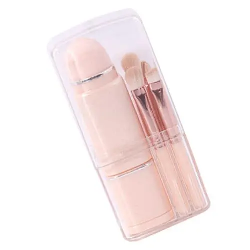 Produktbild: AUTSUPPL Make-up-pinsel-set 8-in-1 Mini-pinsel-set in Reisegröße Inkl Lidschatten Rouge Foundation Für Damen