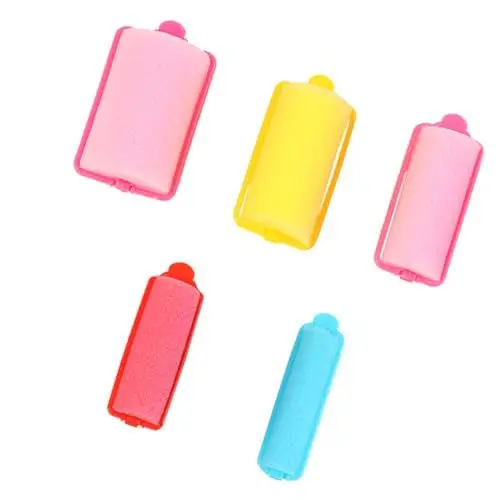 Produktbild: AUTSUPPL Lockenwickler Styling-set Für Natürliche Haarlocken 1 Set Schwammrahmen Sanft Zum Haarstyling-tool Für Salon Und Zuhause Zufällige Farbe