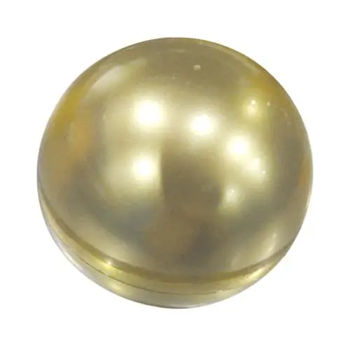 Produktbild: AUTSUPPL 1stk Kugelcreme-box Runde Blechdosen Cremebehälter Lotion Reiseglas Seifenflasche Creme-kosmetiktiegel To Go Behälter Mit Deckel Probenglas Kosmetische Reisebehälter Plastik Golden