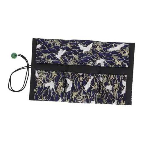 Produktbild: AUTSUPPL 1stk Make-up-Pinsel-aufbewahrung Make-up-Koffer-Organizer Kosmetikkoffer Make-up Pinsel Make-up-pinselhalter Werkzeugtasche Damen Kosmetische Bronzierender Stoff