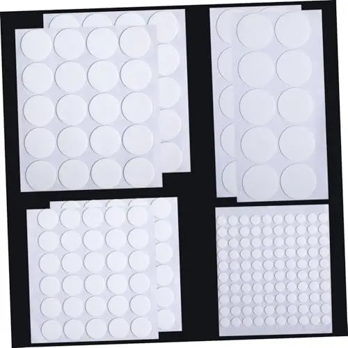Produktbild: AUTSUPPL 204er-pack Doppelseitige Klebepunkte Entfernbares Acrylband Zum Basteln Doppelseitige Klebebänder Spurloses Design