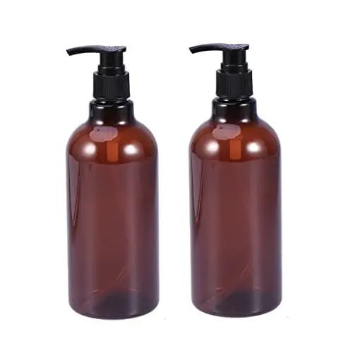 Produktbild: AUTSUPPL Pumpflasche 500 Ml Flasche Mit Pumpe Wiederverwendbar Für Flüssigseife Shampoo Duschgel Nachfüllbar