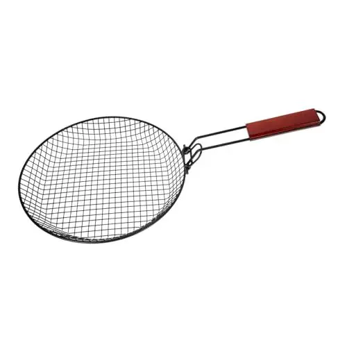 Produktbild: AUTSUPPL Faltbarer Grillkorb Vielseitiger Bbq-grillkorb Mit Ergonomischem Griff Für Camping Und Outdoor Für Und