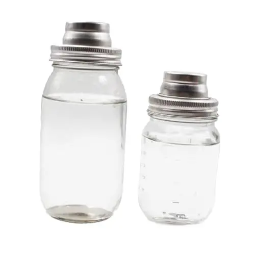 Produktbild: AUTSUPPL 70 mm verschließbare Shaker-Deckel aus Edelstahl luftdichte Ersatzdeckel für Einmachgläser