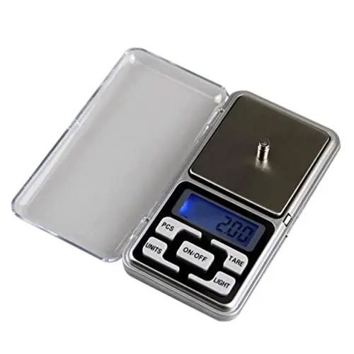 Produktbild: AUTSUPPL Tragbare Mini Schmuck Nachladewaage 200g/ Digitale Feinwaage Für Schmuck Und ünzen USB Aufladung Präzisionswaage Für Unterwegs Inkl Kalibriergewichte Und Pinzette