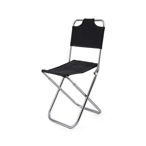 Produktbild: AUTSUPPL Klappstuhl Für Außenbereich Aus Aluminiumlegierung Mit Rückenlehne Leicht Tragbar Für Camping Reisen Und Zuhause