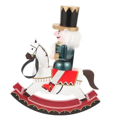 Produktbild: AUTSUPPL Weihnachts-nussknacker-Ornamente Traditionelles Holzdekor Lebendige Soldatenstatue Für Das Zimmer