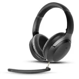 Produktbild: Avantalk Aria 3 - Bluetooth 5.3 LE Audio Headset mit abnehmbarem Noise-Cancelling-Mikrofon für klare Anrufe und Musik, 55 Std. Kabellos Headset mit Sidetone für PC und Hanys