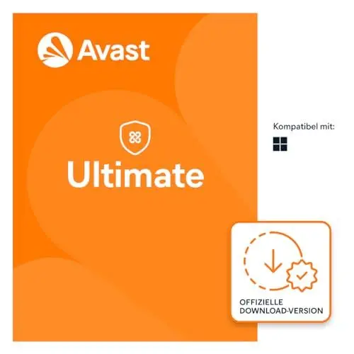 Produktbild: Avast Ultimate 2025 | 1 Gerät | 1 Jahr | Aktivierungscode per Email