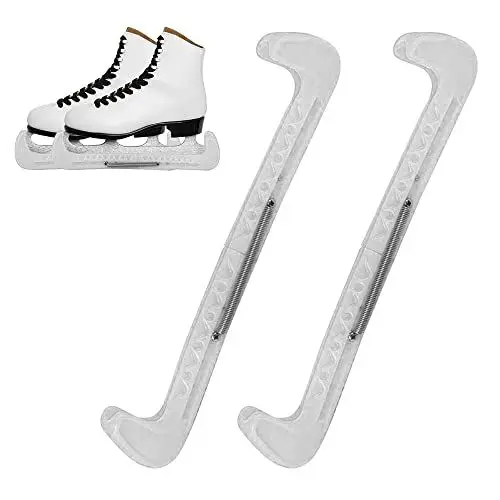 Produktbild: AVCXEC 1 Paar Verstellbarer Schlittschuhschutz, Schutzhüllen für Eishockey-Eiskunstlaufklingen, Schoner für Schlittschuhkufen, Verstellbare Schutzabdeckungen für Schlittschuhe und Eiskunstlauf
