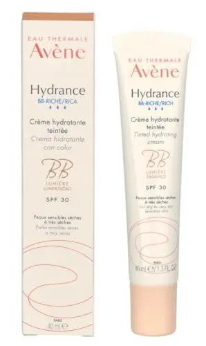 Produktbild: Avène Hydrance BB-reichhaltig Feuchtigkeitscreme getönt SPF30, 40 ml Creme