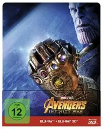 Produktbild: Avengers: Infinity War Steelbook - 3D + 2D (3D Blu-ray) (Limited Edition)