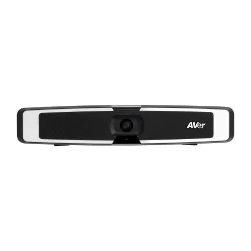 Produktbild: AVer VB130 4K-Videobar mit intelligenter Beleuchtung für Huddle Rooms, 4K, 120° FOV, 4X Zoom, 15 fps - B-Ware