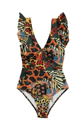 Produktbild: Averie Women's Swimsuit Harlow Plunge One-Piece XS-3XL Recycled Fabric