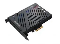 Produktbild: AVerMedia Live-Gamer Duo GC570D, 4Kp60 HDR-Passthrough, 1080p60 Kamera Aufnahme und Live Streaming, PCI-E, Für Xbox One Series X, PS4, PS5 und PC
