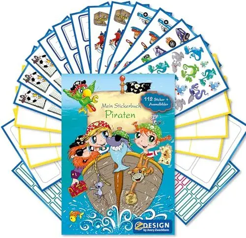 Produktbild: AVERY Zweckform Set Einschulung Jungen 260+ Teile (Schultüte Geschenke, Schule Zubehör: Buchetiketten, Tattoo Kinder, Namensaufkleber Kinder für Stifte und Kleidung, Stickerbuch Junge) Art. 59989