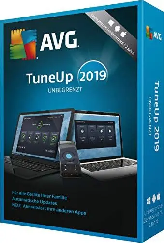 Produktbild: AVG TuneUp 2019 unbegrenzt / 2 Jahre|2019|Unbegrenzt / 2 Jahre|24 Monate|Laptop, Tablet, Handy|Download|Download