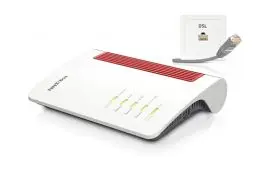 Produktbild: FRITZ!Box 7690 (Wi-Fi 7 DSL-Router mit 5.760 MBit/s (5GHz) & 1.376 MBit/s (2,4 GHz), bis zu 300 MBit/s mit VDSL-Supervectoring und ADSL2+, WLAN Mesh, DECT-Basis, deutschsprachige Version)