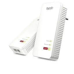 Produktbild: AVM FRITZ!Powerline 1240 AX WLAN Set (Gigabit-Powerline mit Wi-Fi 6, WLAN-Access Point, ideal für Media-Streaming, HD-Videos, Internet-TV, 1.200 MBit/s, deutschsprachige Version)