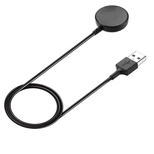 Produktbild: AWADUO für Samsung Galaxy Watch 3 Magnetisch Ersatz-USB-Ladedock-Kabel, USB-Ladekabel für Samsung Galaxy Watch 3 41mm & 45mm/ Active 3/2/1