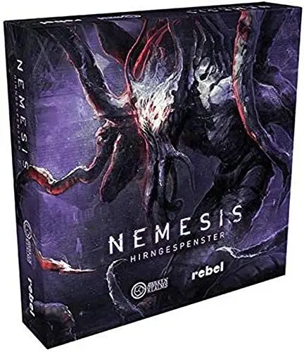 Produktbild: Awaken Realms, Nemesis – Hirngespenster, Erweiterung, Expertenspiel, Dungeon Crawler, 1-5 Spieler, Ab 14+ Jahren, 90+ Minuten, Deutsch