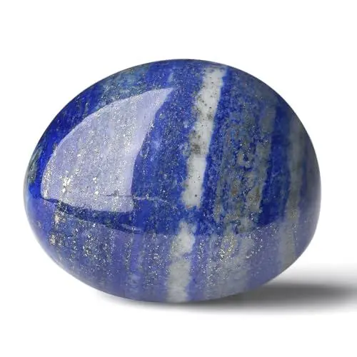 Produktbild: AWARDSEN Lapislazuli Trommelsteinen, Kristalle Steine Stapelsteine Deko Steine Edelstein Zur Dekoration von Vasen, Brunnensteinen