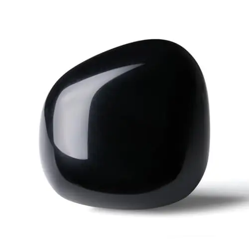 Produktbild: AWARDSEN Obsidian Trommelsteinen, Kristalle Steine Stapelsteine Deko Steine Edelstein Zur Dekoration von Vasen, Brunnensteinen