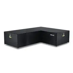 Produktbild: AWNIC Garten L geformt Sofa Abdeckung wasserdicht, Terrasse Rattan Ecke Möbel deckt, im Freien L geformt Sektional deckt technischen Stoff AlicanTex 270 (Links) x 215 (rechts) x 71 cm